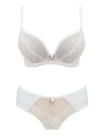 Dámske brazílske nohavičky DOTS 19056 White