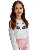Dievčenské pyžamo 2585 grey - TARO