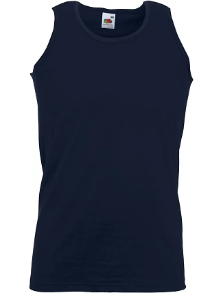 Fruit of the Loom Athletic Vest Pánske tielko 16.1098 tmavomodrá Fruit of the Loom Athletic Vest Pánske tielko 16.1098 tmavomodrá