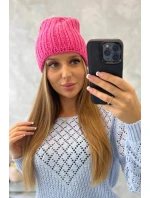 Dámska čiapka Rebeka K345 pink neon
