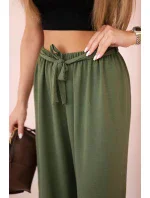 Dámske nohavice 5878 khaki - Kesi
