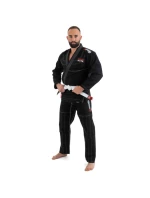 Kimono / GI na tréning BJJ - čierne DBX ELITE A0 + PAS A0