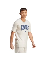 Pánske tričko adidas Collegiate Lineage beige JM6415 pánske