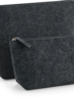 BagBase BG 724 Plstená toaletná taška 52.0724 uhlovo melírovaná