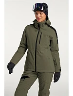 Tenson Core Ski Jacket Women Dámska lyžiarska bunda s kapucňou 84.7093 olivová Tenson Core Ski Jacket Women Dámska lyžiarska bunda s kapucňou 84.7093 olivová