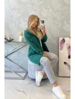 Svetlo zelená bunda s potlačou