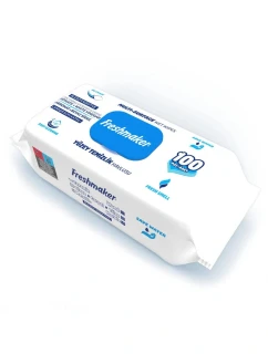 Vlhčené obrúsky na čistenie povrchov - modré