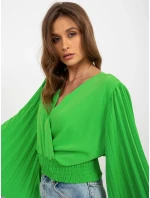 Blúzka DHJ BZ 16503.30x svetlo zelená Blúzka DHJ BZ 16503.30x svetlo zelená