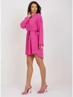 TW SK BI 2021977 šaty.00 tmavo ružová
