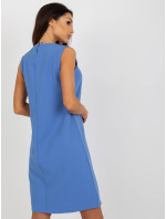 Modré elegantné koktejlové šaty OCH BELLA