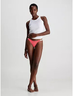 Spodné prádlo Dámske nohavičky STRING THONG (DIPPED) 000QD5157ETBK - Calvin Klein