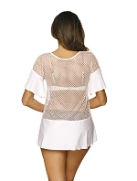 Plážová tunika M-460 Claire béžová - Marko