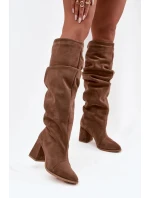 Topánky na podpätku model 219402 Krok vo veľkom štýle