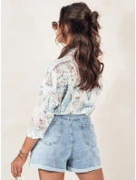 Dámske džínsové šortky DENIMCUTS blue FashionStreet SY0334