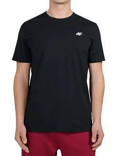 Pánske tričko 4F M3341 deep black 4FWMM00TTSHM3341 20S pánske