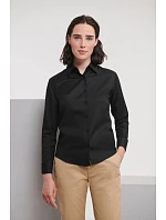 Russell Athletic 932F Blúzka Oxford s dlhými rukávmi 11.932F čierna Russell Athletic 932F Blúzka Oxford s dlhými rukávmi 11.932F čierna