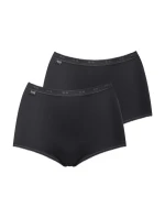 Sloggi 10043769 Basic+ Maxi 2P farba:0004-black Sloggi 10043769 Basic+ Maxi 2P farba:0004-black