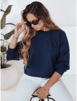 UZORI dámska mikina námornícka modrá FashionStreet BY1296