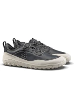 Vivobarefoot pánske TRACKER LEATHER AT LOW MENS OBSIDIAN/WHITE (309534-04)