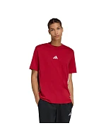 Pánske tričko adidas Essentials 3-Stripes red KD4865 Pánske tričko adidas Essentials 3-Stripes red KD4865