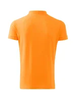 Bavlnené polo tričko Heavy tangerine orange