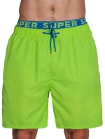 Pánske zelené šortky FashionStreet SX2423 Pánske zelené šortky FashionStreet SX2423