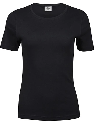 Tee Jays TJ 580 Dámske tričko Interlock 18.0580 čierne Tee Jays TJ 580 Dámske tričko Interlock 18.0580 čierne