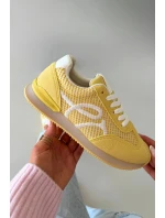 Sneakers Dámské Sportovní Žluté Tarlisse