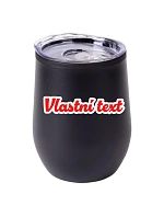 Personalizovaný termohrnček „BOWL“ s vlastným textom v obryse Personalizovaný termohrnček „BOWL“ s vlastným textom v obryse
