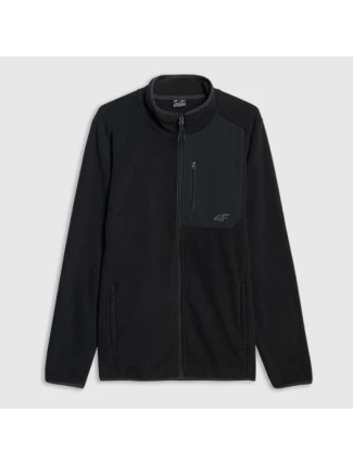 Pánsky fleece s pravidelným golierom 4F 4FWAW25TFLEM414-20S