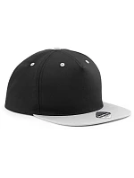 Beechfield B 610C 5-panelová snapbacková čiapka s kontrastným lemom 53.610C čierna/sivá Beechfield B 610C 5-panelová snapbacková čiapka s kontrastným lemom 53.610C čierna/sivá