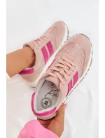 Dámské tenisky z přírodního semiše růžové Marceline