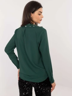 Košeľa DHJ KS 15260.96 tmavozelená