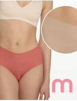 Bezšvové nohavičky Mousse Maxi peach - Julimex