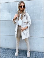 Dámska prechodná bunda STARK STYLE light beige FashionStreet TY3858