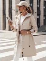Dámska prechodná bunda parka béžová NOCITO FashionStreet TY4200
