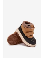 Dětské zimní boty sněhule na suchý zip Camel Darlene