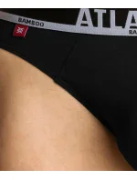 Pánske bambusové nohavičky ATLANTIC PREMIUM - čierne