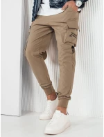 FashionStreet béžové pánske bojové nohavice UX4163