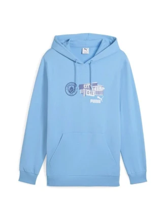 Puma Manchester City FtblNRGY Mikina s kapucňou M 779120-39 Puma Manchester City FtblNRGY Mikina s kapucňou M 779120-39