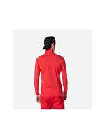 Rossignol Classique 1/2 Zip tričko červené pánske