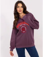 Blúzka EM BL 617 15.55P tmavo fialová