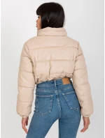Dámsky kabát NM KR D2 3820 62 svetlo béžová