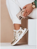 Dámske tenisky s plochou podrážkou ROYALFIT gold FashionStreet ZY0618