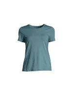 CASALL Essential Mesh Detail Tee blue CASALL Essential Mesh Detail Tee blue