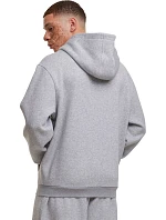 Build your Brand BY 443 Mikina s kapucňou z hrubej bavlny „Loose Fit“ 56.0443 melírovaná sivá Build your Brand BY 443 Mikina s kapucňou z hrubej bavlny „Loose Fit“ 56.0443 melírovaná sivá