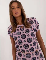 Blúzka LK BZ 505775.00 svetloružová