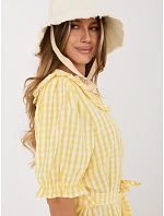 Šaty MI SK 32807 1.17P svetložltá