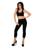 Dámske legíny 3/4 viskóza 862 Dámske legíny 3/4 viskóza 862