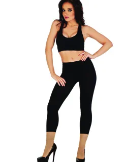 Dámske legíny 3/4 viskóza 862